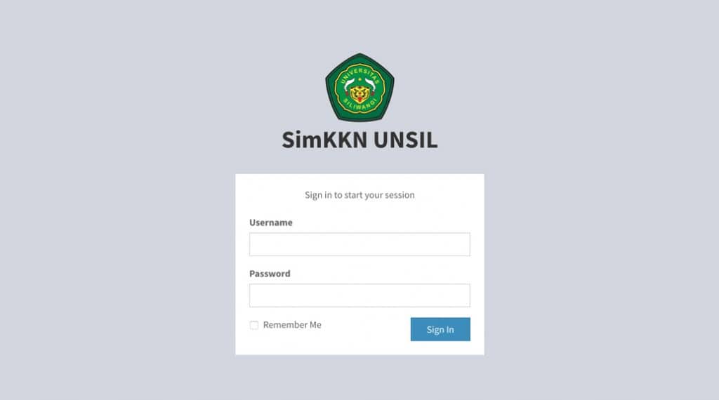 Website Universitas Siliwangi